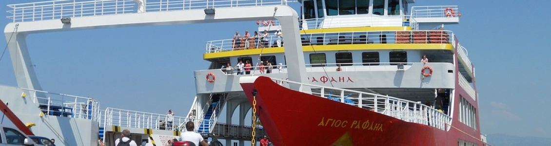 greek ferry port