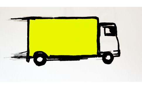 camion gata pentru transport marfa cu feribotul